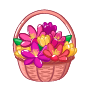 Корзинка с цветами